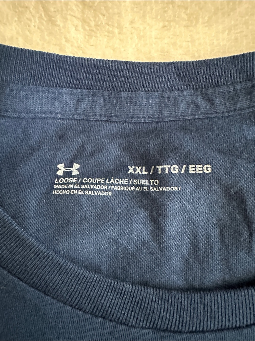 Under Armour Navy By SeaShort Sleeve Tee XXL - Picture 3 of 5
